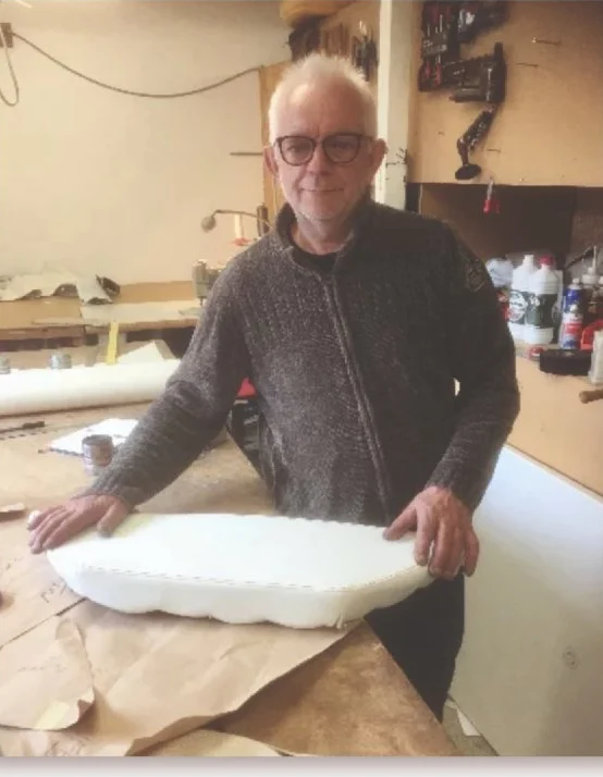 Portrait de Pascal Lhuissier, ASGT – Atelier de Sellerie Générale et Tapisserie